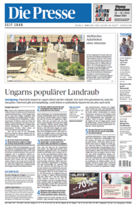 Die Presse, 17.  Januar 2014