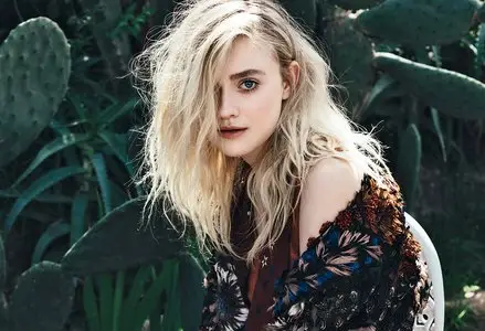 Dakota Fanning by Harper Smith for Nylon May 2015