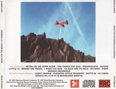 Depeche Mode - Music For The Masses 2001 (Remixes) (2001) {Remixes}