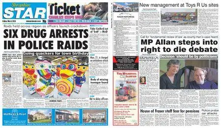 Shropshire Star Shrewsbury Edition – May 04, 2018