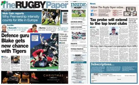 The Rugby Paper – December 23, 2018
