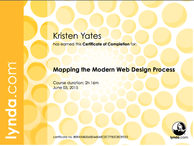 Lynda - Mapping the Modern Web Design Process (2015) [repost]