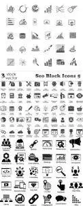 Vectors - Seo Black Icons 5