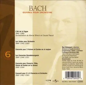 Orchestre de Chambre de la Sarre, Karl Ristenpart - J.S. Bach: Oeuvres pour orchestre (6CD) (2000)