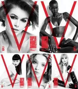 V Magazine #125 Summer 2020 Covers by Inez & Vinoodh