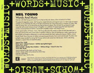 Neil Young - Words And Music (US promo EP) (2000) {Reprise} **[RE-UP]**