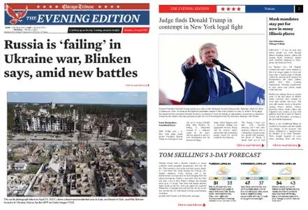 Chicago Tribune Evening Edition – April 25, 2022