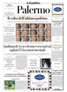 la Repubblica Palermo - 20 Aprile 2024