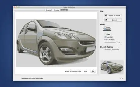 Super Vectorizer 1.6.4 Mac OS X