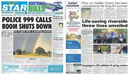 Shropshire Star Shrewsbury Edition – September 04, 2018