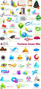 Vectors - Various Icons Mix