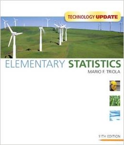 Elementary Statistics Technology Update (11th Edition) by Mario F. Triola [Repost]