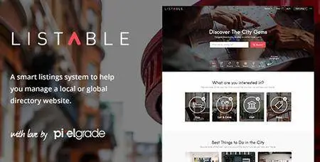 ThemeForest - LISTABLE v1.8.5 - A Friendly Directory WordPress Theme - 13398377