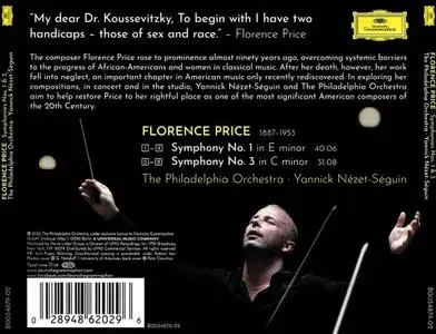 Yannick Nézet-Séguin, The Philadelphia Orchestra - Florence Price: Symphonies Nos. 1 & 3 (2021)