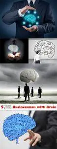 Photos - Businessman with Brain