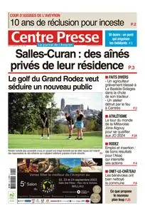 Centre Presse Aveyron - 19 Septembre 2023