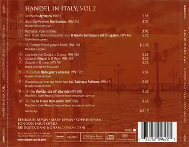 Cunningham, London Early Opera - Handel in Italy, Vol.2 (2016)