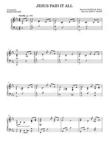 Jesus Paid It All - John T. Grape, Marianne Kim (Piano Solo)