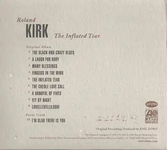 Roland Kirk - The Inflated Tear (1968) {1998 Rhino}