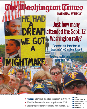 The Washington Times Weekly September 21 2009