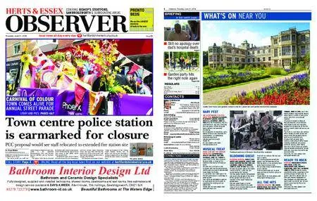 Herts & Essex Observer Bishop's Stortford – June 21, 2018