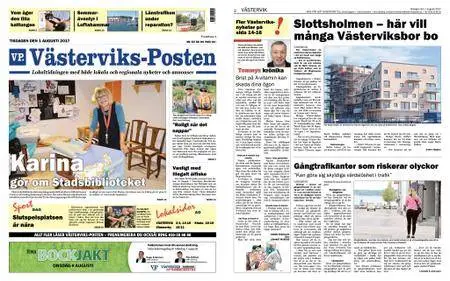 Västerviks-Posten – 01 augusti 2017