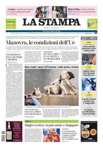 La Stampa Milano - 22 Settembre 2019
