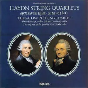 The Salomon String Quartet - Haydn: String Quartets Op. 71 No. 3 & Op. 74 No. 1 (1983)