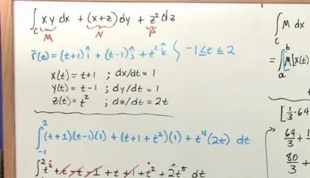 Math Tutor DVD - The Calculus 3 Tutor: Volume 2, 4 DVD-set