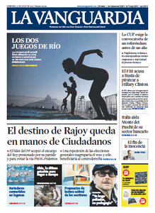 La Vanguardia - 31 Julio 2016