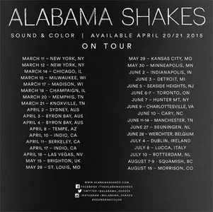 Alabama Shakes - Sound & Color (2015) [Official Digital Download 24bit/44.1kHz]