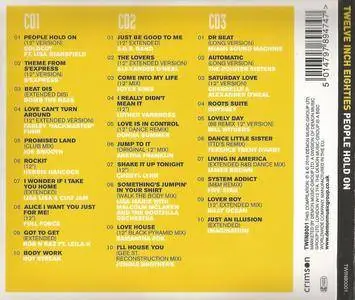 Various Artists - Twelve Inch Eighties: People Hold On (2016) {3CD Demon Music-Crimson TWIN80001}