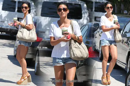 Emmanuelle Chriqui - Out and about in West Hollywood August 20, 2012
