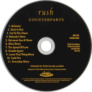 Rush - Counterparts (1993) [2012 Audio Fidelity] **REPOST - NEW RIP**