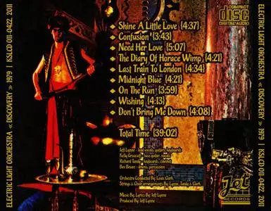 Electric Light Orchestra - Discovery (1979) [Bootleg]