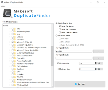 Makesoft DuplicateFinder 1.1.4 Build 171124 Portable