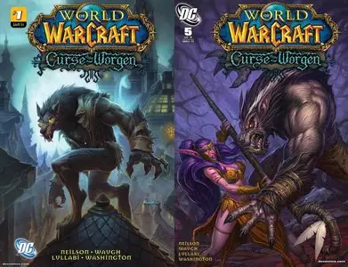 World of Warcraft - Curse of the Worgen #1-5 (2011) Complete