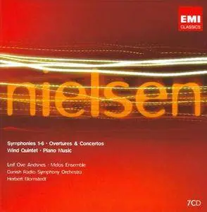 Herbert Blomstedt - Nielsen: Symphonies 1-6; Overtures; Concertos; Wind Quintet; Piano Music (2008) (7 CD Box Set)