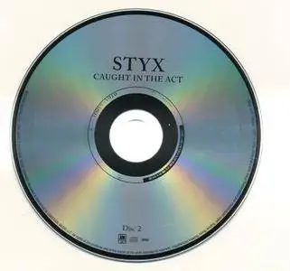 Styx - Caught In The Act (1984) [2016, Universal Music Japan UICY-77890/1]