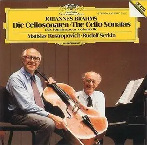 Johannes Brahms - Cello Sonatas (Rostropovich, Rudolf Serkin) (1990)