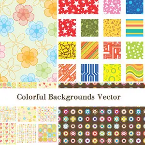 Colorful Vector Backgrounds