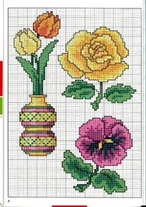 Garden & Flowers: 200 New Cross Stitch Motifs
