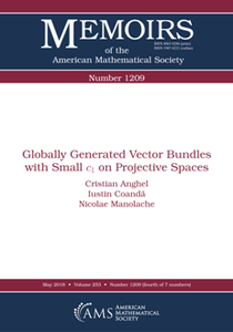 Globally Generated Vector Bundles with Small c1 on Projective Spaces