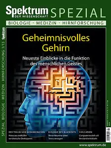 Spektrum der Wissenschaft Spezial (Biologie - Medizin - Hirnforschung) 01/2013