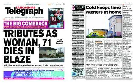 Lancashire Telegraph (Burnley, Pendle, Rossendale) – March 05, 2018