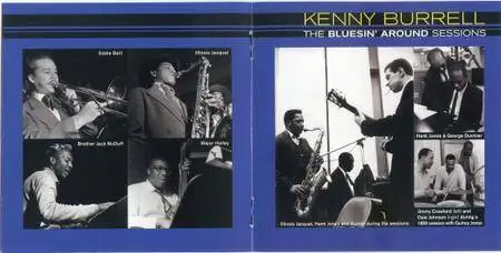 Kenny Burrell - The Bluesin' Around Sessions (2013) {Essential Jazz 24bit Remaster rec 1961-1962}