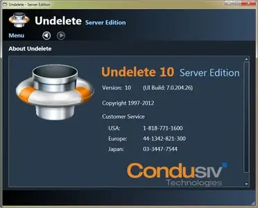 Undelete 10 Server Edition