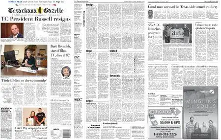 The Texarkana Gazette – September 07, 2018