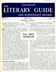 New Humanist - The Literary Guide, February 1945