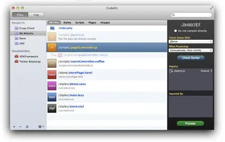 CodeKit v1.6.1 Mac OS X
